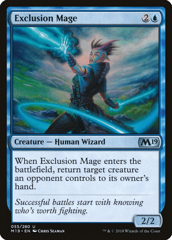 Exclusion Mage [Core Set 2019] | GrognardGamesBatavia