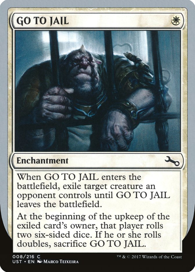 GO TO JAIL [Unstable] | GrognardGamesBatavia