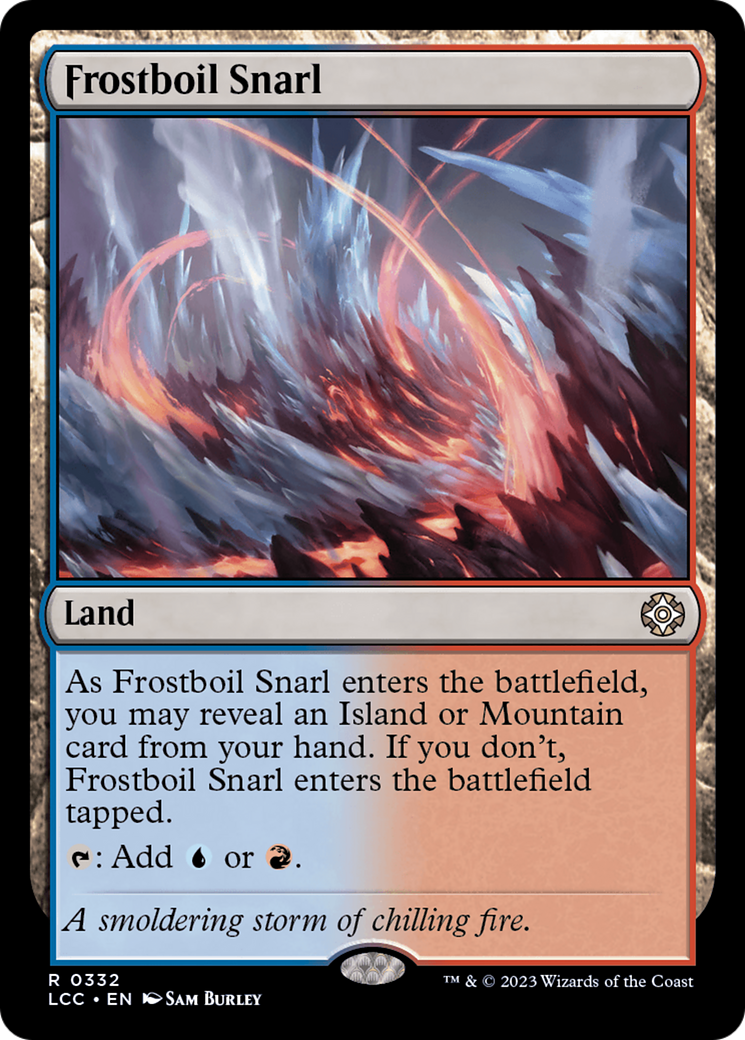 Frostboil Snarl [The Lost Caverns of Ixalan Commander] | GrognardGamesBatavia