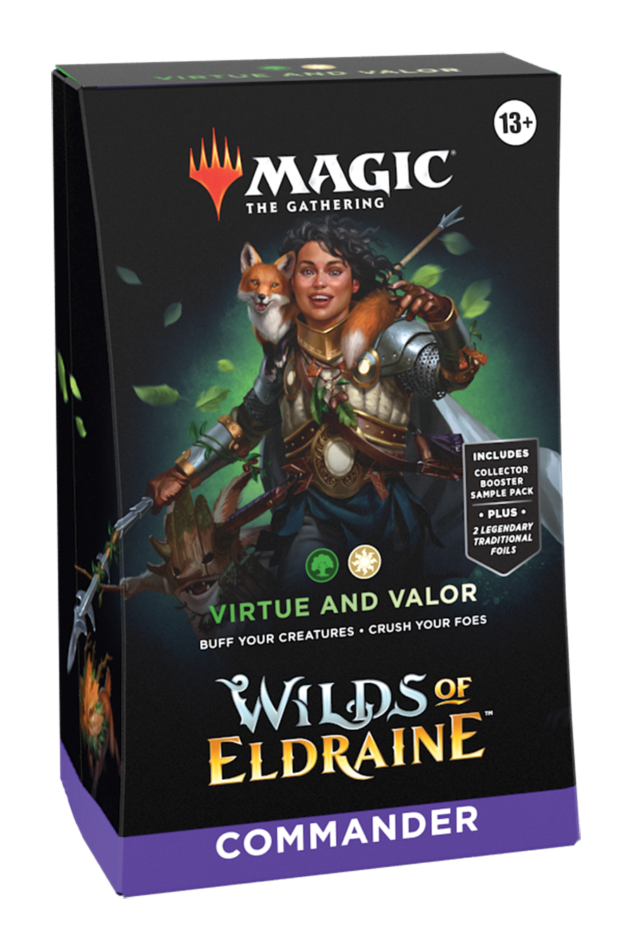 Wilds of Eldraine - Commander Deck (Virtue and Valor) | GrognardGamesBatavia