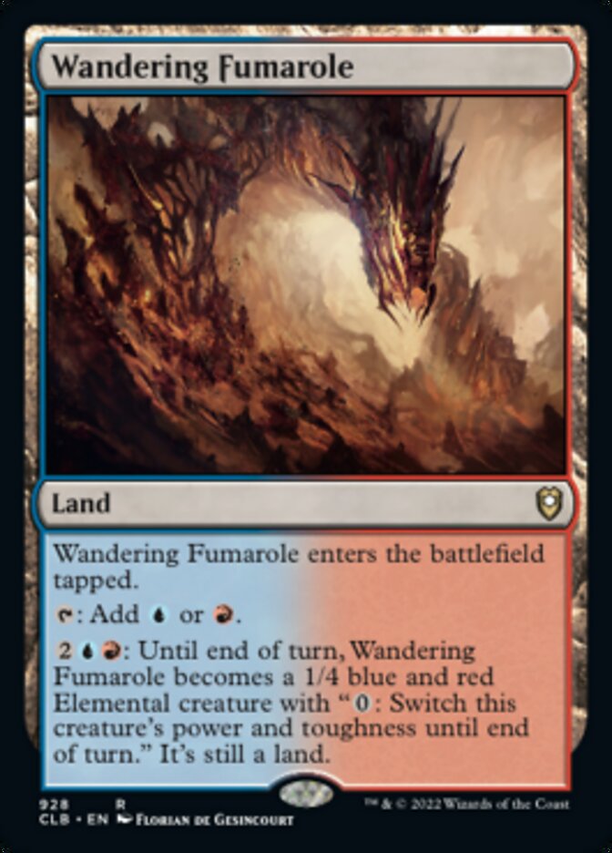 Wandering Fumarole [Commander Legends: Battle for Baldur's Gate] | GrognardGamesBatavia