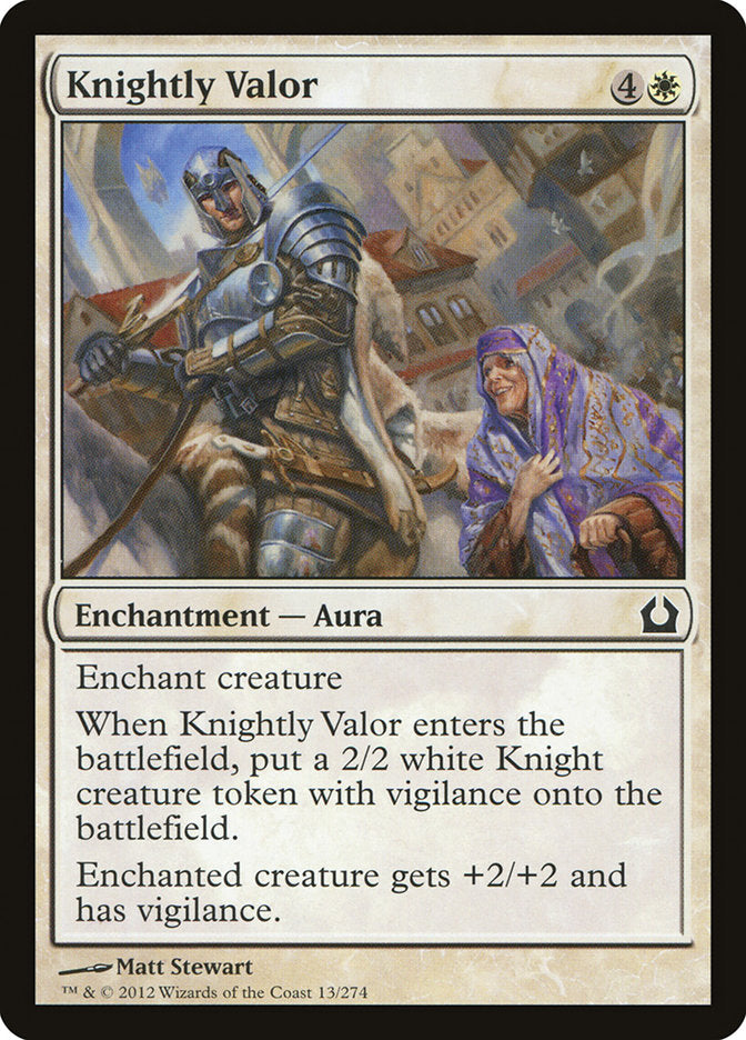 Knightly Valor [Return to Ravnica] | GrognardGamesBatavia