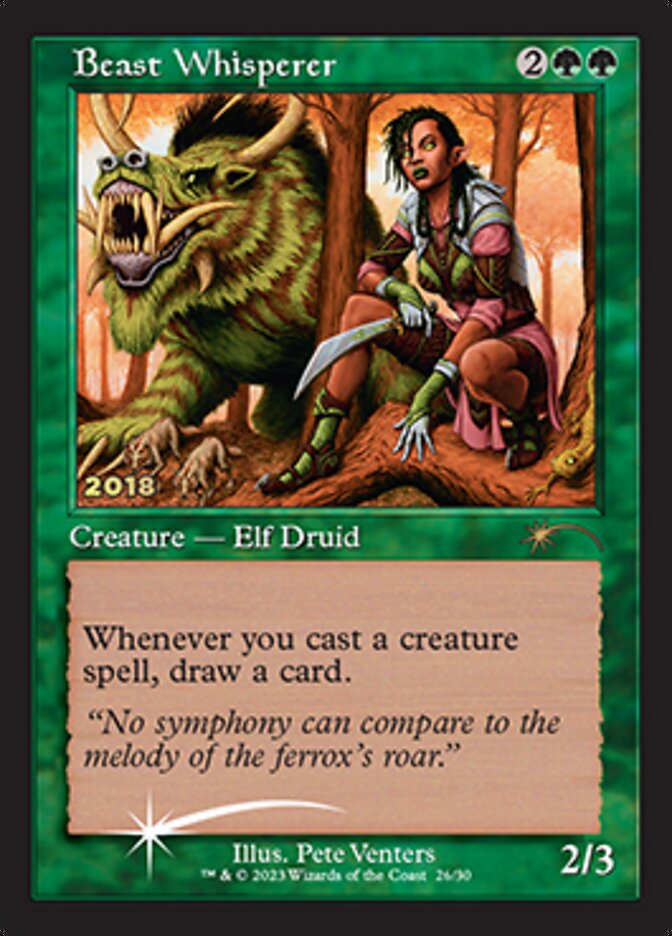 Beast Whisperer [30th Anniversary Promos] | GrognardGamesBatavia