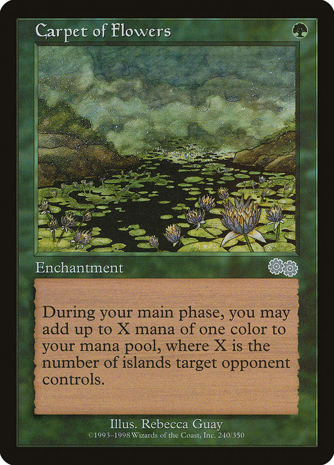 Carpet of Flowers [Urza's Saga] | GrognardGamesBatavia