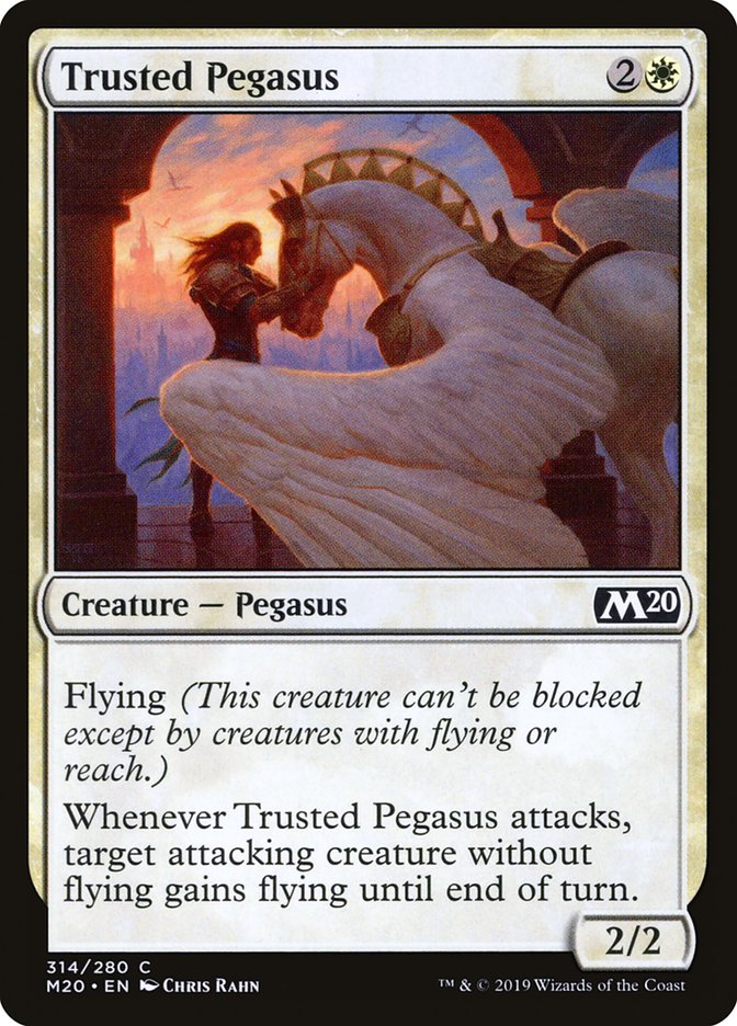 Trusted Pegasus [Core Set 2020] | GrognardGamesBatavia