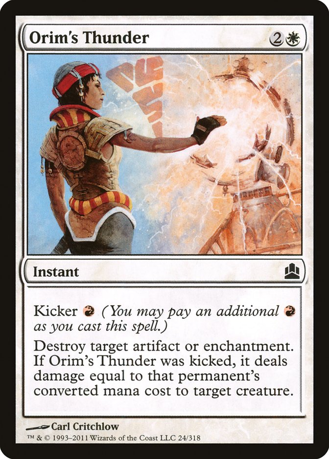 Orim's Thunder [Commander 2011] | GrognardGamesBatavia