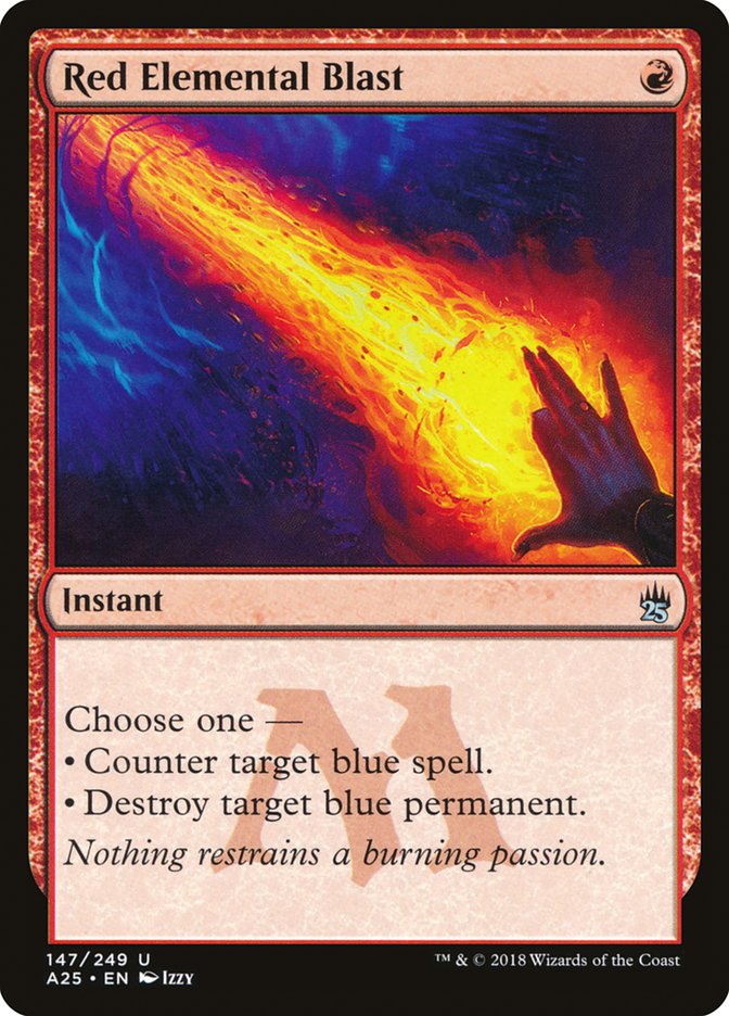 Red Elemental Blast [Masters 25] | GrognardGamesBatavia