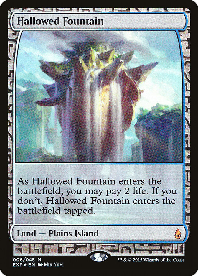 Hallowed Fountain [Zendikar Expeditions] | GrognardGamesBatavia