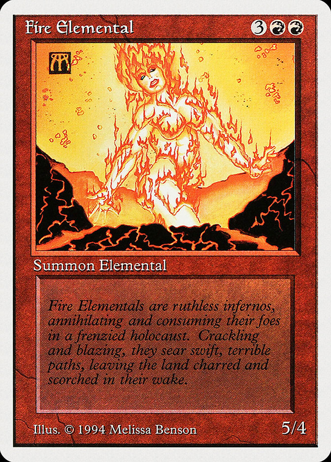 Fire Elemental [Summer Magic / Edgar] | GrognardGamesBatavia