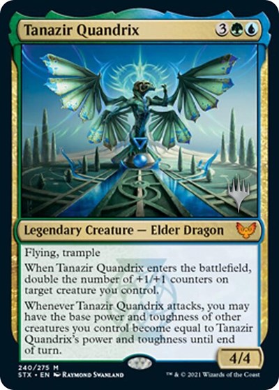 Tanazir Quandrix (Promo Pack) [Strixhaven: School of Mages Promos] | GrognardGamesBatavia