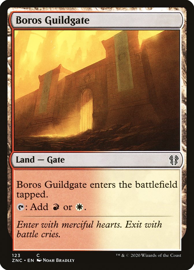 Boros Guildgate [Zendikar Rising Commander] | GrognardGamesBatavia