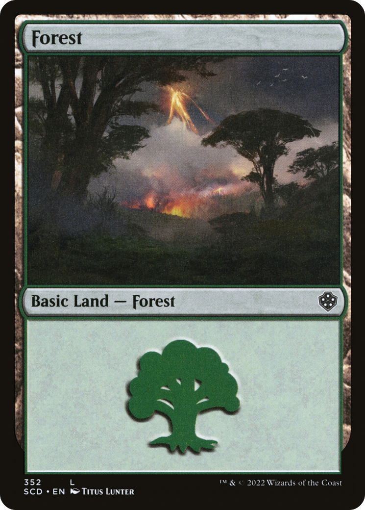 Forest (352) [Starter Commander Decks] | GrognardGamesBatavia