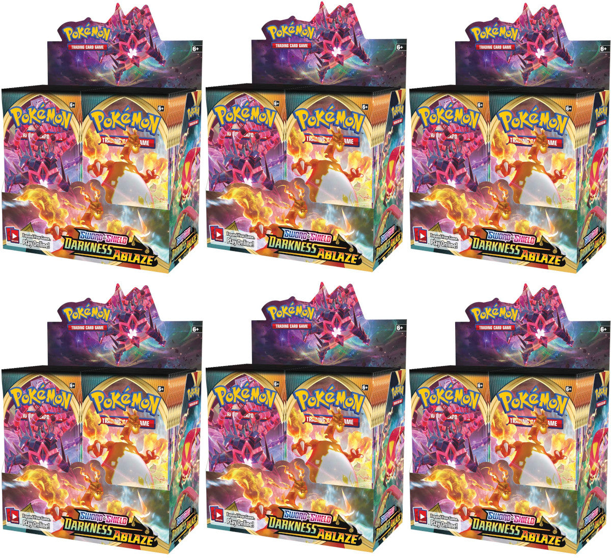 Sword & Shield: Darkness Ablaze - Booster Box Case | GrognardGamesBatavia