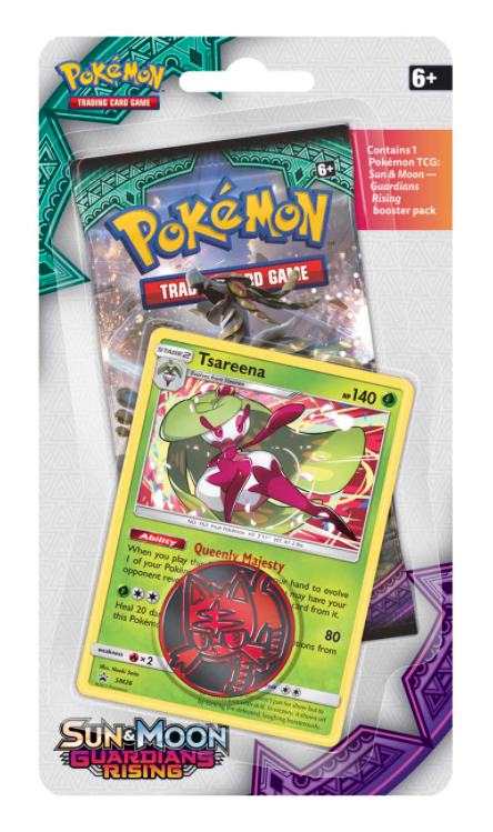 Sun & Moon: Guardians Rising - Single Pack Blister (Tsareena) | GrognardGamesBatavia