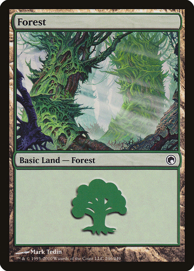 Forest (246) [Scars of Mirrodin] | GrognardGamesBatavia