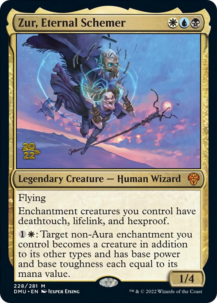 Zur, Eternal Schemer [Dominaria United Prerelease Promos] | GrognardGamesBatavia