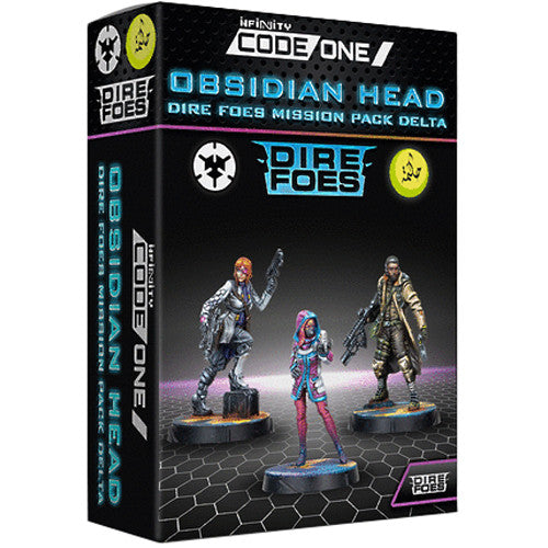 Dire Foes Mission Pack Delta: Obsidian Head | GrognardGamesBatavia