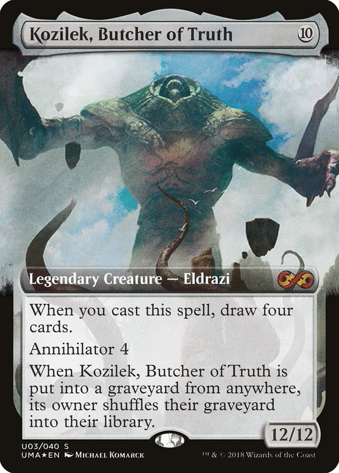 Kozilek, Butcher of Truth (Topper) [Ultimate Masters Box Topper] | GrognardGamesBatavia