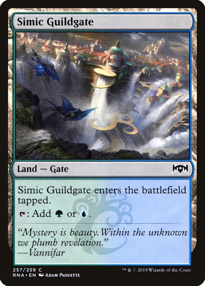 Simic Guildgate (257/259) [Ravnica Allegiance] | GrognardGamesBatavia