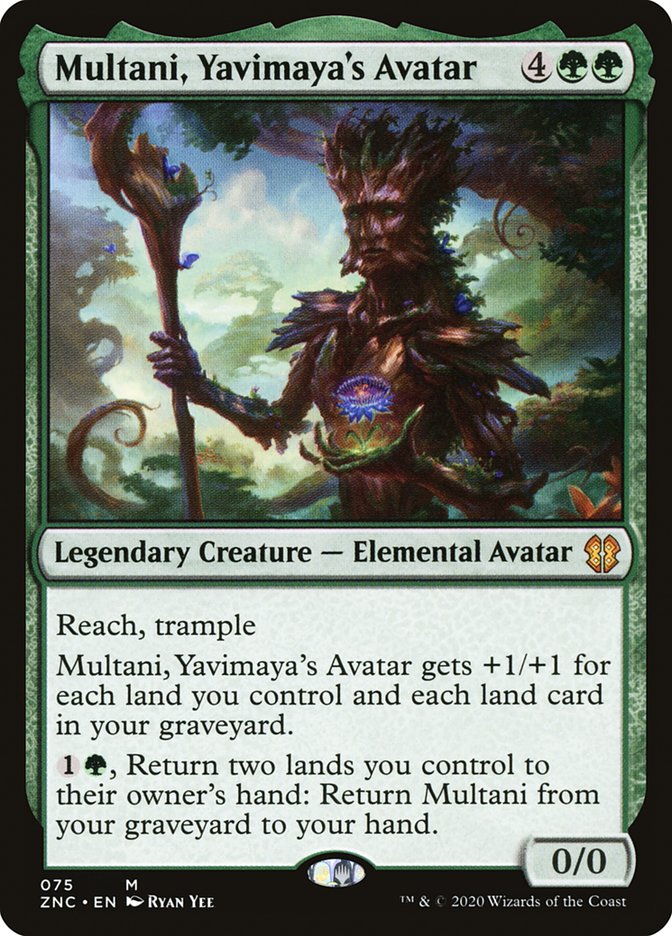 Multani, Yavimaya's Avatar [Zendikar Rising Commander] | GrognardGamesBatavia