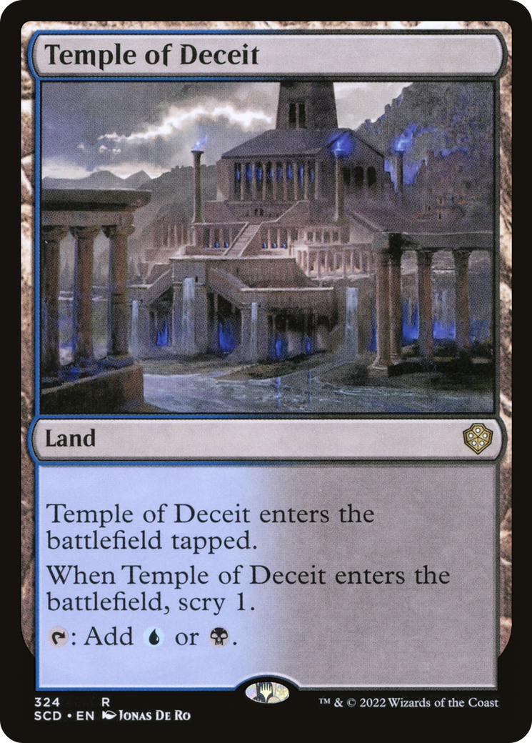 Temple of Deceit [Starter Commander Decks] | GrognardGamesBatavia