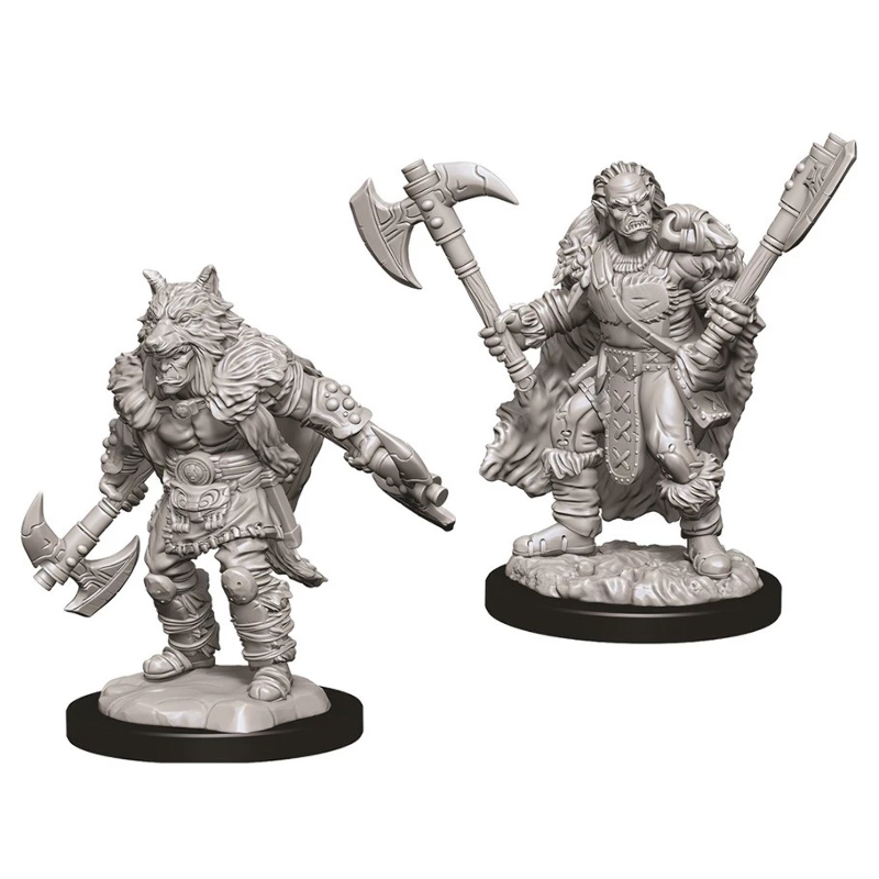 WizKids 737040 NMM Half-Orc Barbarian | GrognardGamesBatavia