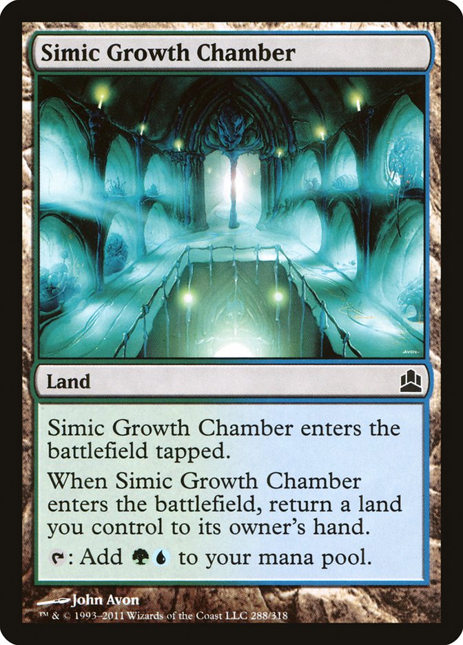 Simic Growth Chamber [Commander 2011] | GrognardGamesBatavia