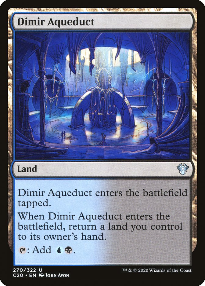 Dimir Aqueduct [Commander 2020] | GrognardGamesBatavia