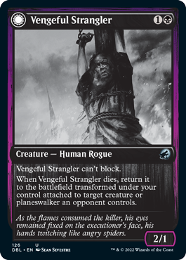 Vengeful Strangler // Strangling Grasp [Innistrad: Double Feature] | GrognardGamesBatavia