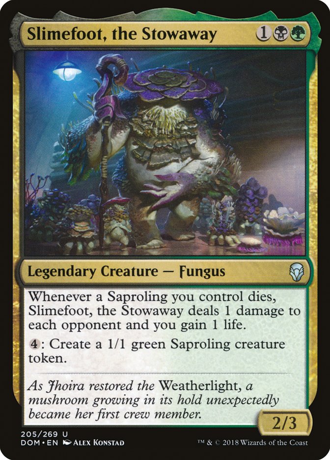 Slimefoot, the Stowaway [Dominaria] | GrognardGamesBatavia