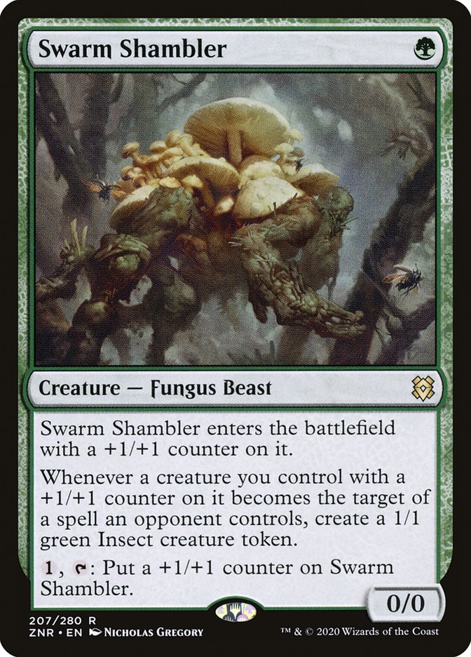 Swarm Shambler [Zendikar Rising] | GrognardGamesBatavia