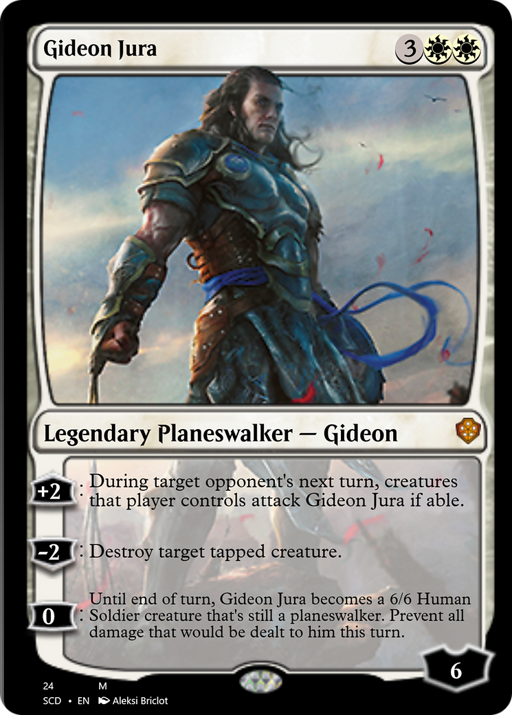 Gideon Jura [Starter Commander Decks] | GrognardGamesBatavia