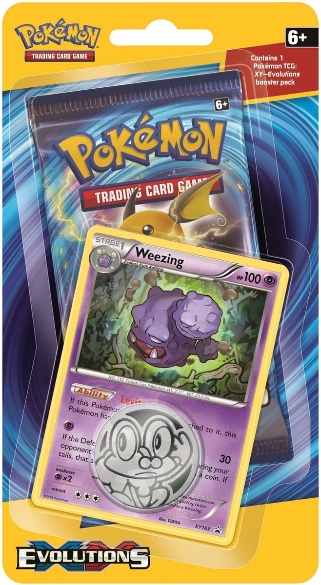 XY: Evolutions - Single Pack Blister (Weezing) | GrognardGamesBatavia