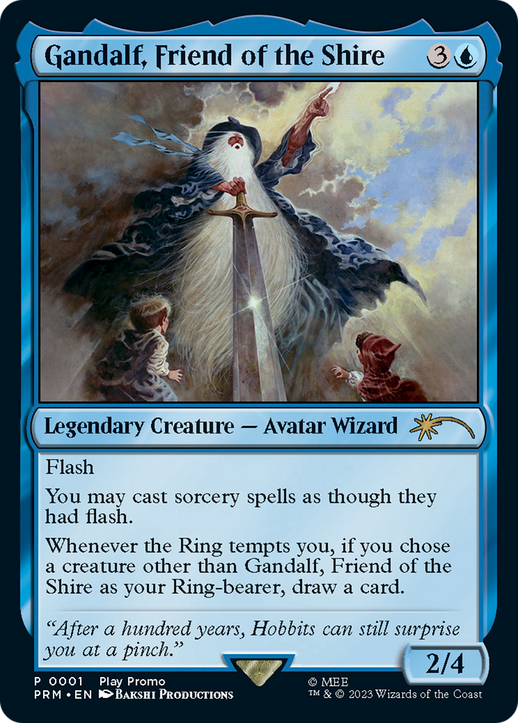 Gandalf, Friend of the Shire [Wizards Play Network 2023] | GrognardGamesBatavia