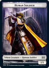 Human Soldier // Tuktuk the Returned Double-Sided Token [Double Masters Tokens] | GrognardGamesBatavia