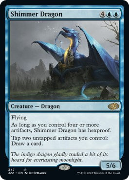 Shimmer Dragon [Jumpstart 2022] | GrognardGamesBatavia