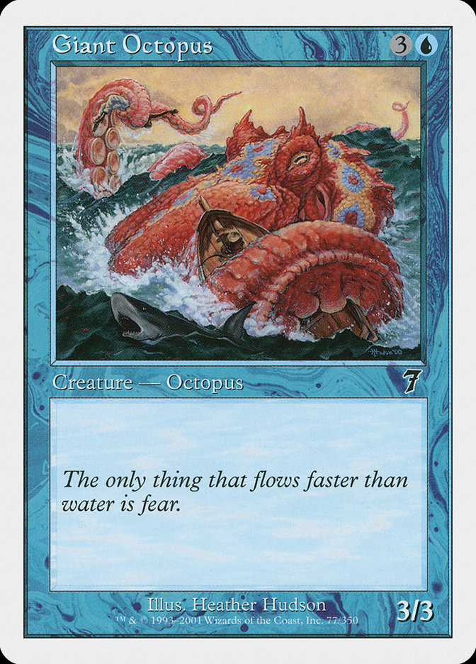 Giant Octopus [Seventh Edition] | GrognardGamesBatavia