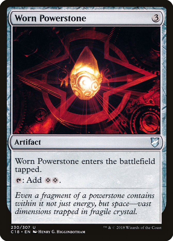 Worn Powerstone [Commander 2018] | GrognardGamesBatavia