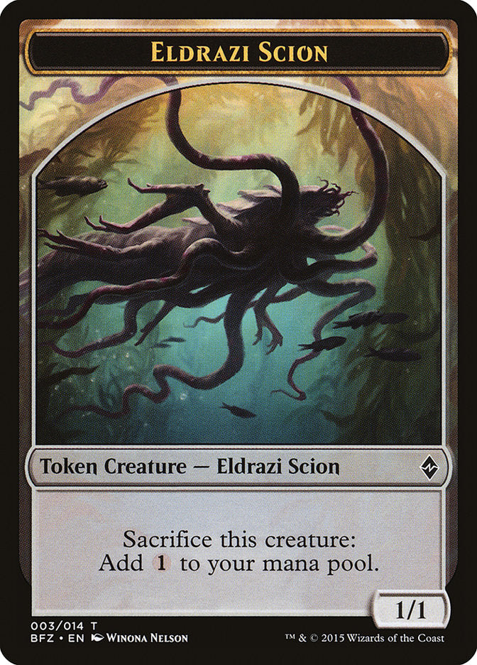 Eldrazi Scion Token (003/014) [Battle for Zendikar Tokens] | GrognardGamesBatavia