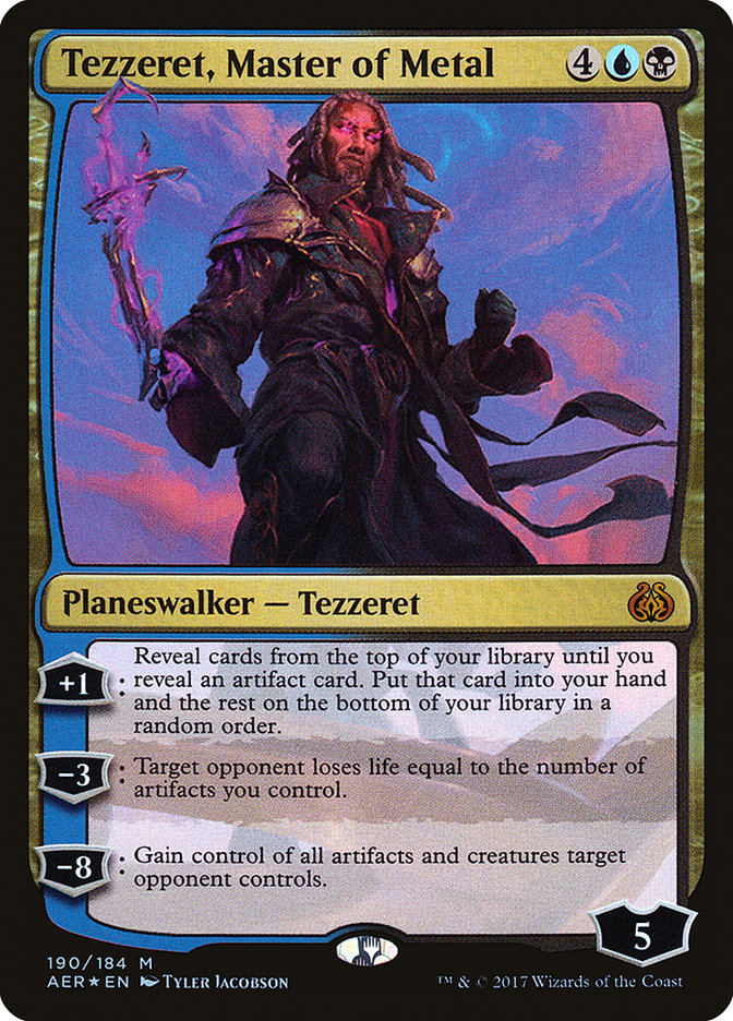 Tezzeret, Master of Metal [Aether Revolt] | GrognardGamesBatavia