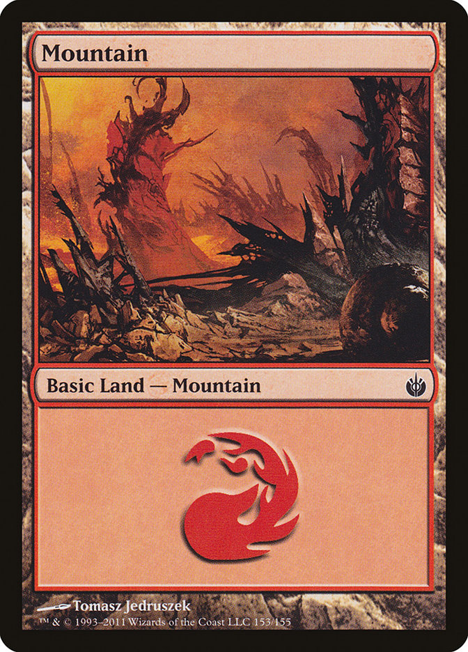 Mountain (153) [Mirrodin Besieged] | GrognardGamesBatavia