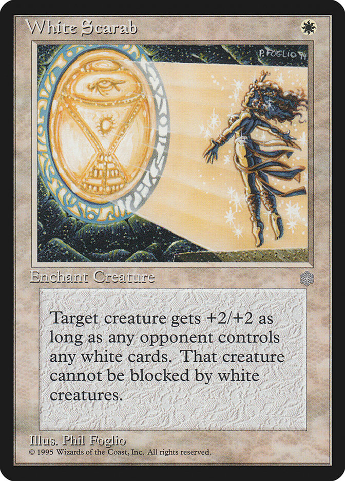 White Scarab [Ice Age] | GrognardGamesBatavia