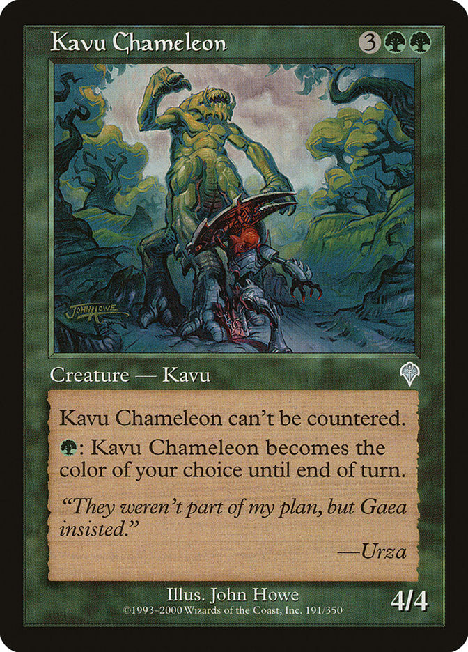 Kavu Chameleon [Invasion] | GrognardGamesBatavia