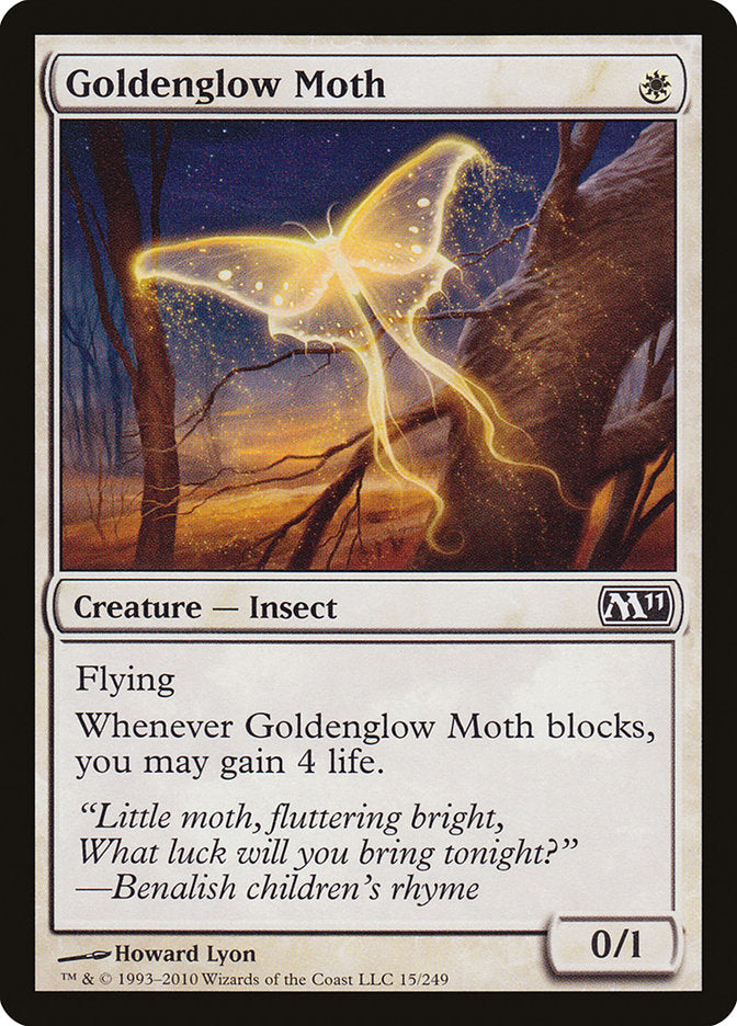 Goldenglow Moth [Magic 2011] | GrognardGamesBatavia