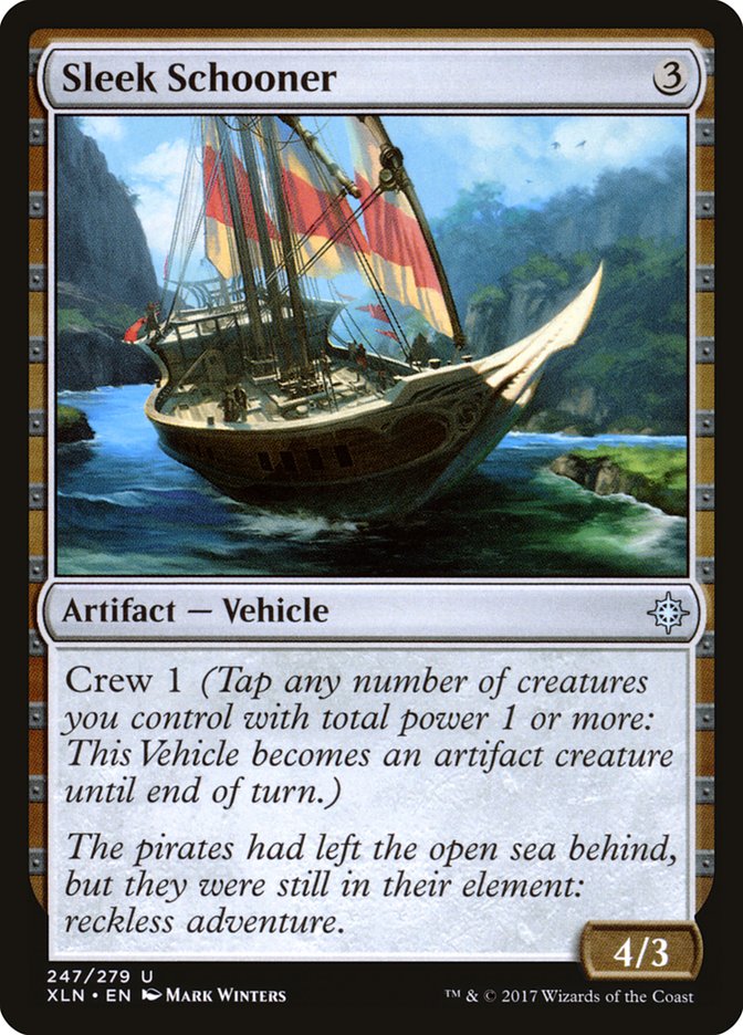 Sleek Schooner [Ixalan] | GrognardGamesBatavia