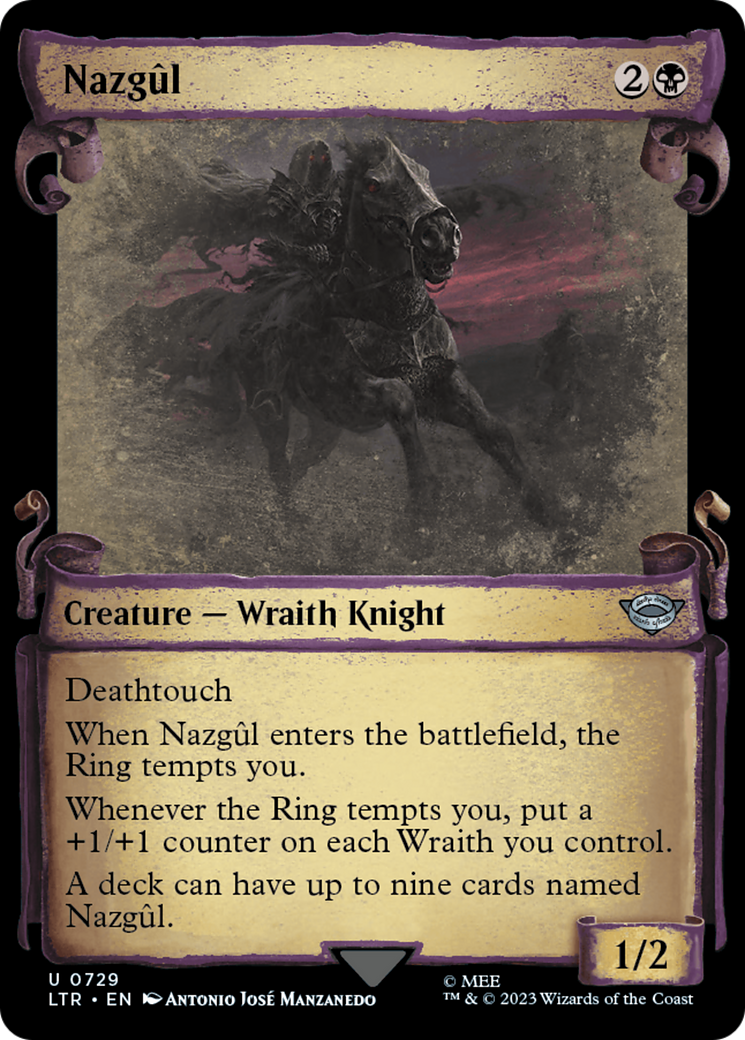 Nazgul (0729) [The Lord of the Rings: Tales of Middle-Earth Showcase Scrolls] | GrognardGamesBatavia