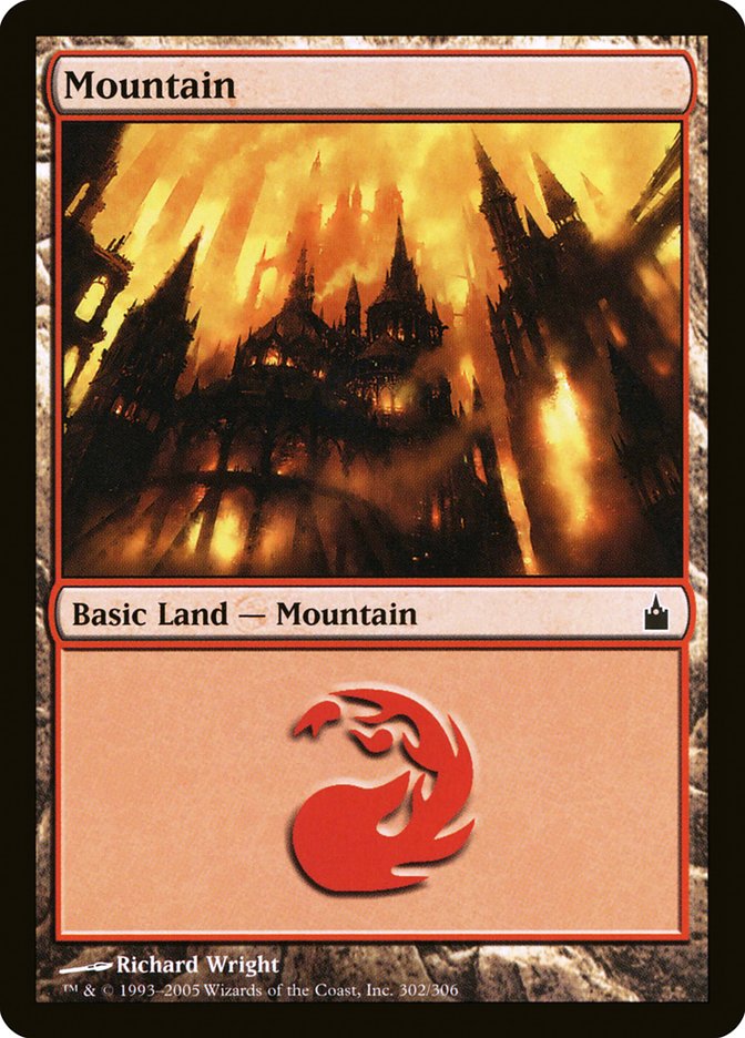 Mountain (302) [Ravnica: City of Guilds] | GrognardGamesBatavia