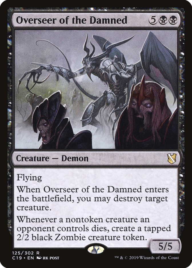 Overseer of the Damned [Commander 2019] | GrognardGamesBatavia