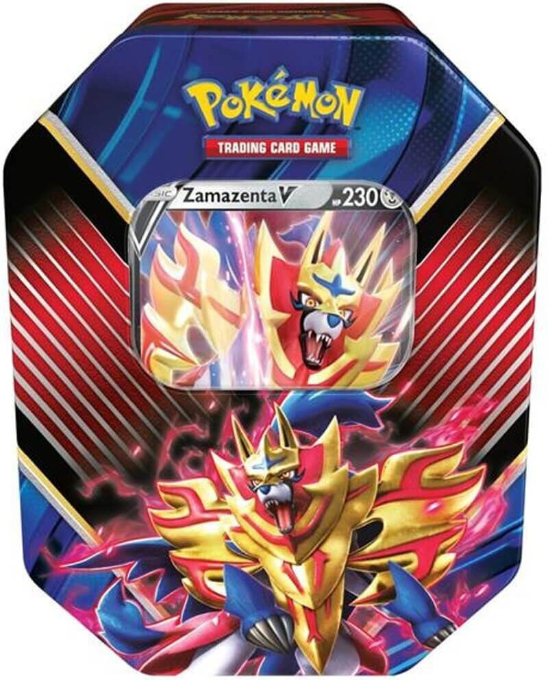 Sword & Shield: Rebel Clash - Legends of Galar Collector's Tin (Zamazenta V) (International Version) | GrognardGamesBatavia