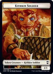 Kithkin Soldier // Pegasus Double-Sided Token [Kaldheim Commander Tokens] | GrognardGamesBatavia